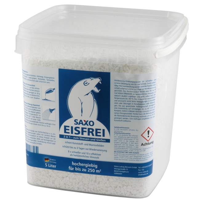 Saxo Anti-Icing in Bucket 5 kg