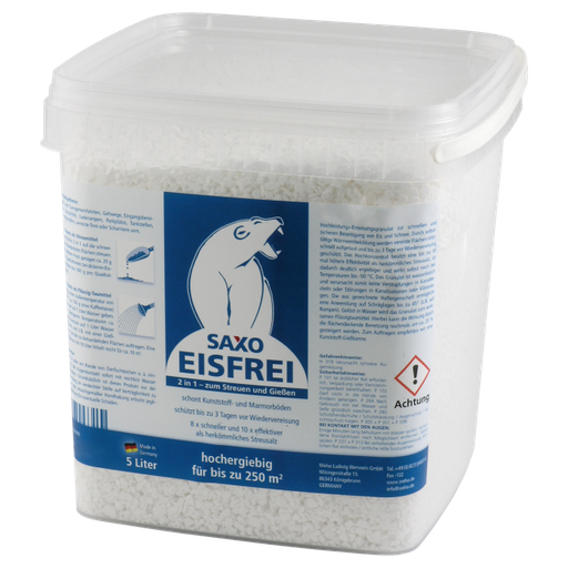 Saxo Anti-Glace en Seau de 5 kg