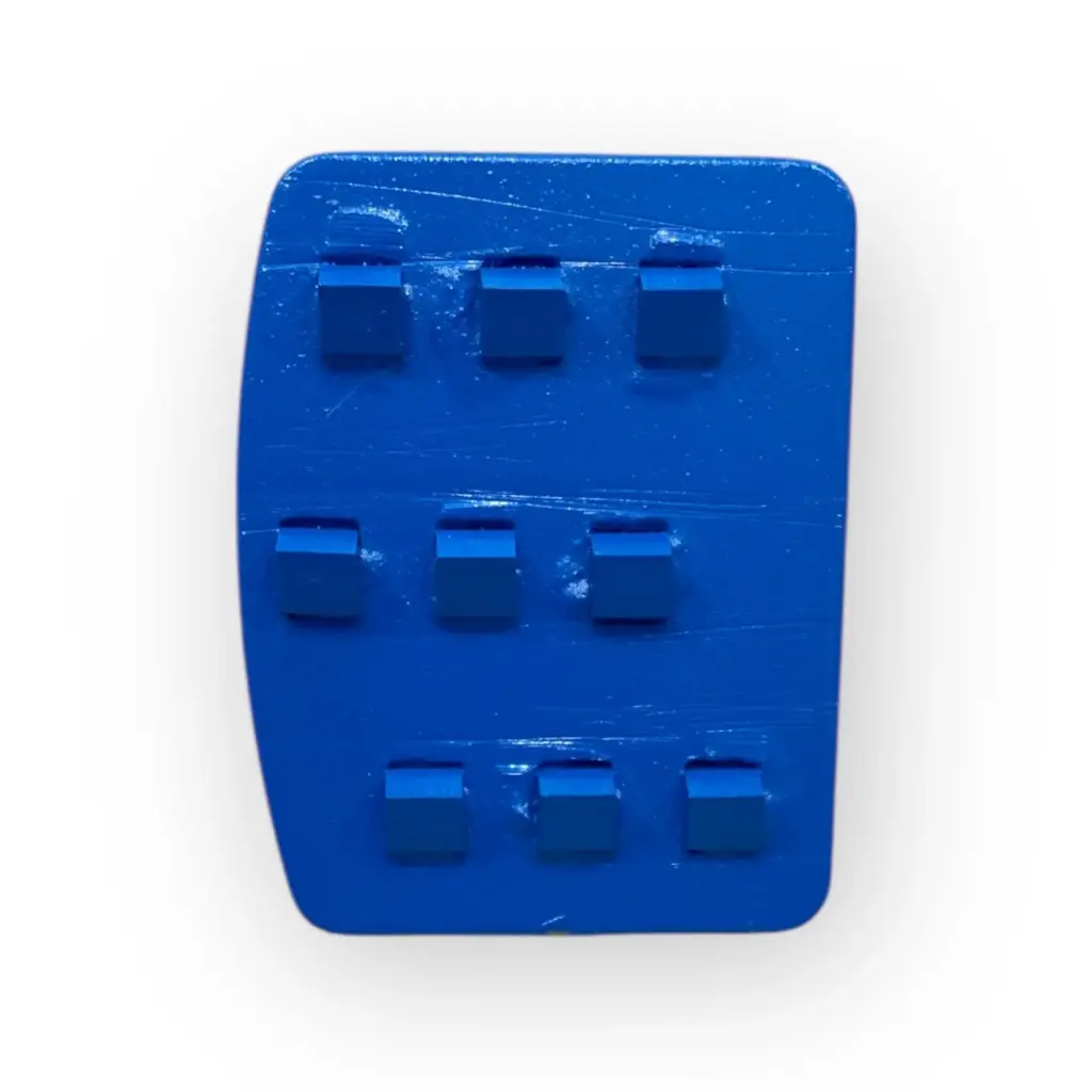 Grutec Scanmaskin Segment avec 9 PCD Segments pour Retirer du Coating
