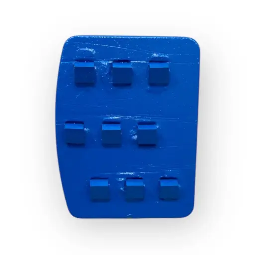 Grutec Scanmaskin Segment with 9 PCD Segments for Removal of Coating