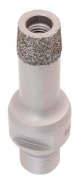 ADI Corps Galvanique 20 x 15 mm avec M/10 Femelle pour Marbre et Pierre Calcaire R1/2"