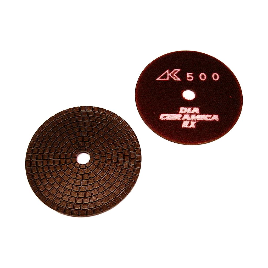 Diamond Pad Dia Ceramica EX Ø100 mm Velcro R