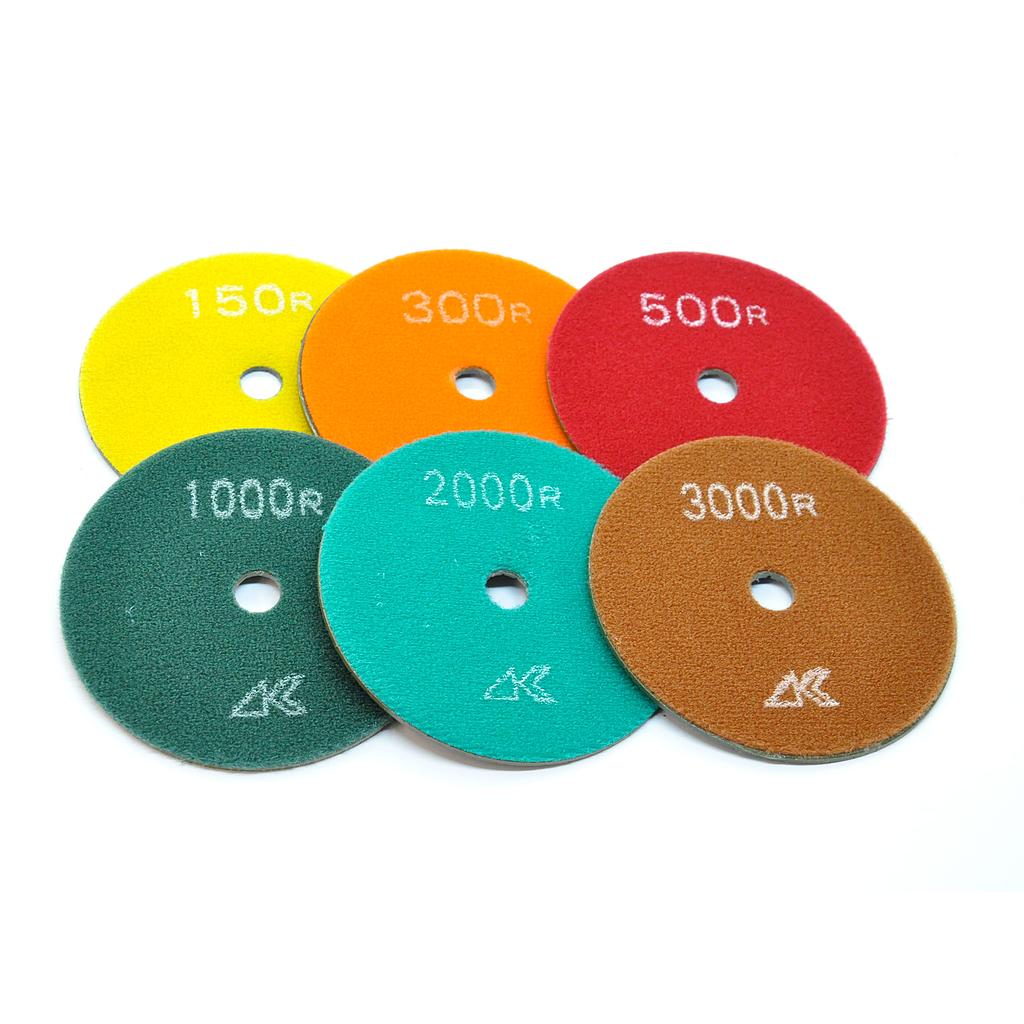 Diamantpad Dia Ceramica Ø100 mm Velcro R