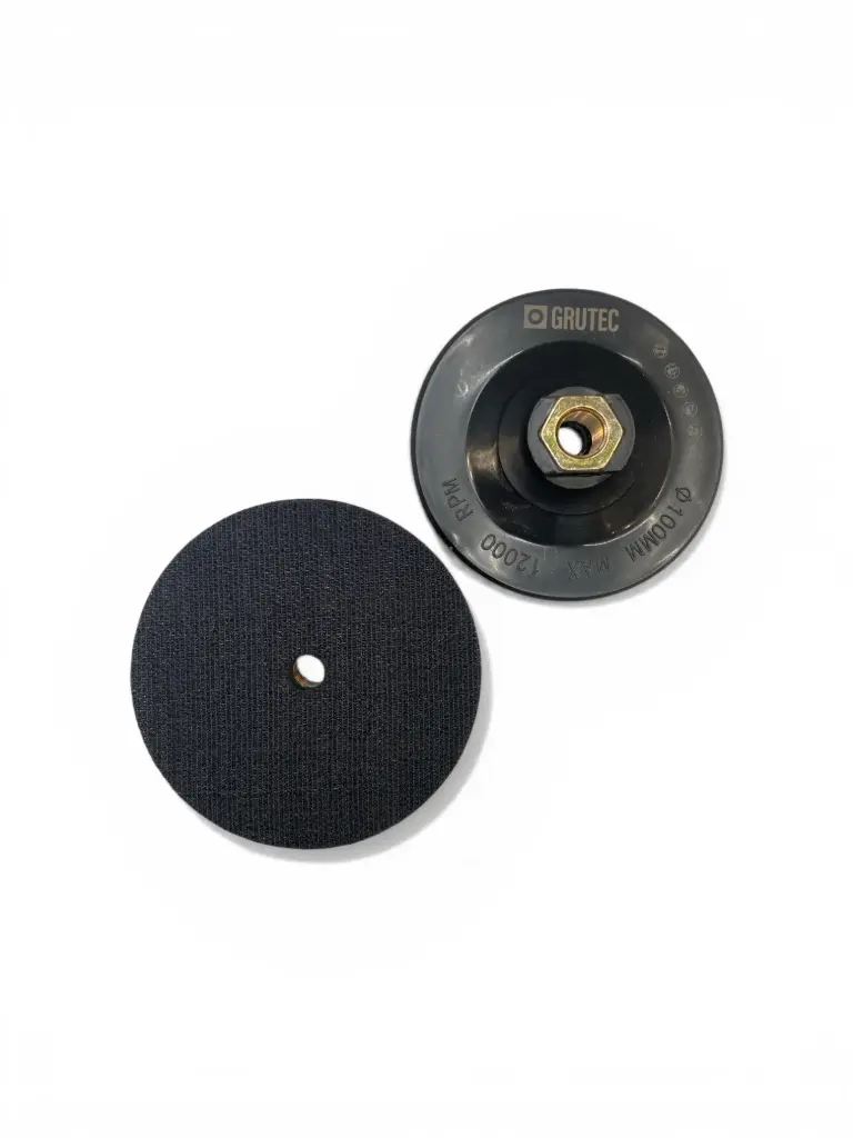 Grutec Steunschijf Ø100 mm met Watergat Velcro M14