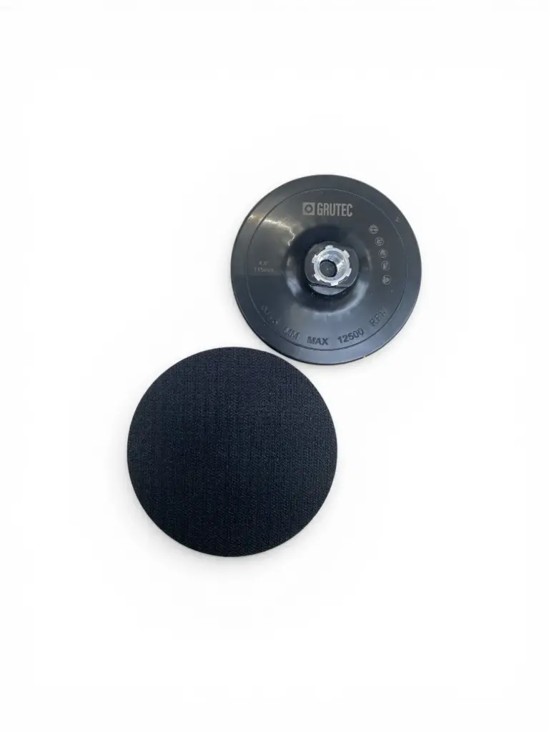 Grutec Steunschijf Ø115 mm Velcro M14