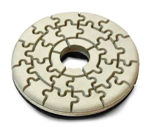 ABR Kantenpolijststeen ADR Hybrid Puzzle Ø125 mm SF