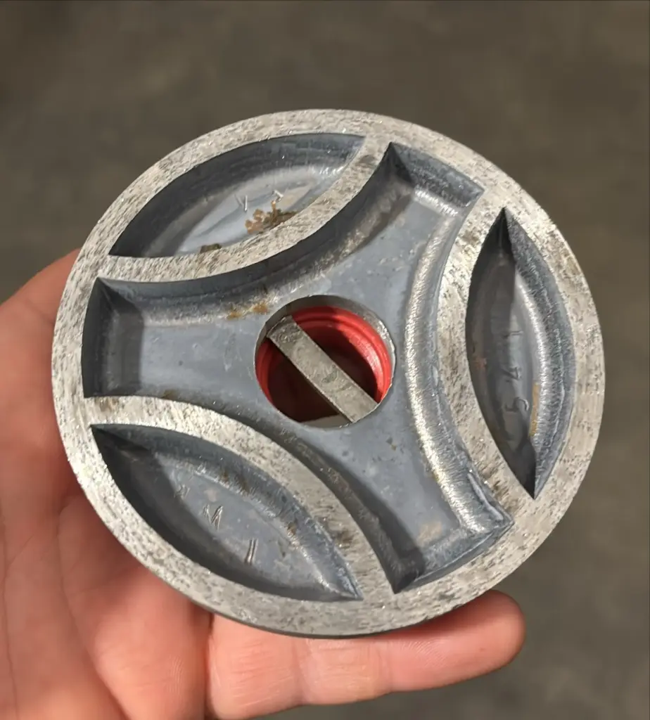 Diamantsteen Ø100 - 3 Komma's M24