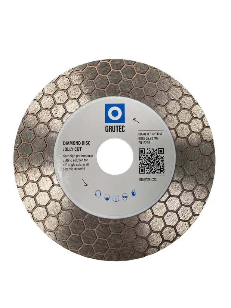 Grutec Diamond Blade Jolly Cut Ø125 mm for UCS and Ceramics