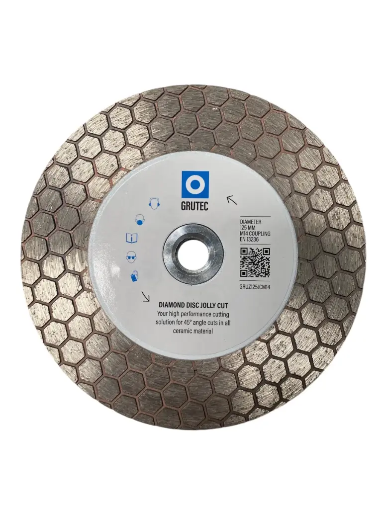 Grutec Diamantzaag Jolly Cut M14 Ø125 mm voor UCS en Keramiek