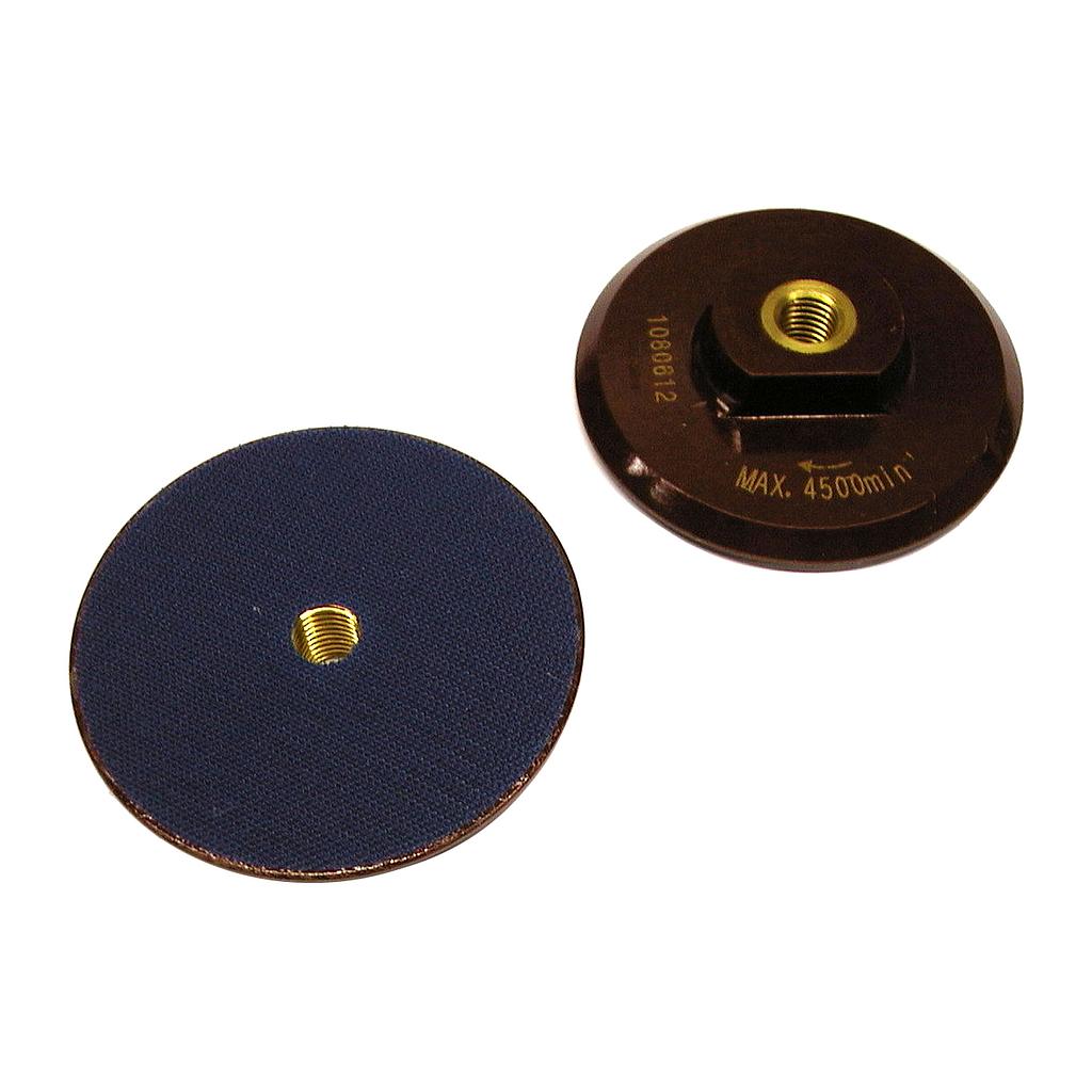 Back-up Pad Dia Ceramica Ø100 mm Velcro M14 Plastiek