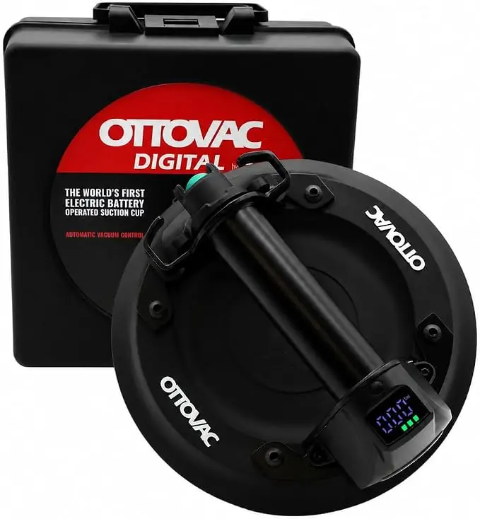 Elektrische Handventouse Ottovac Digital - Ø200mm in Hardcase
