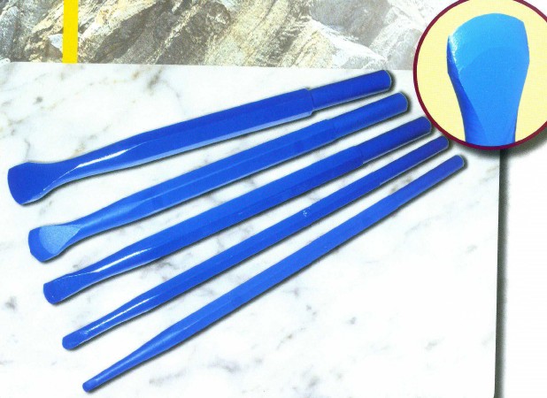 Pneumatische Chisel Rond Blue Tungsten Carbide Schacht 12,7 mm