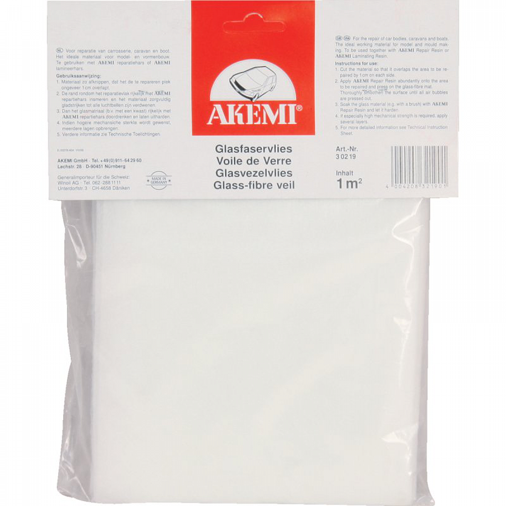 Akemi AP Glasvezelvlies 40 g/m² - 1m²