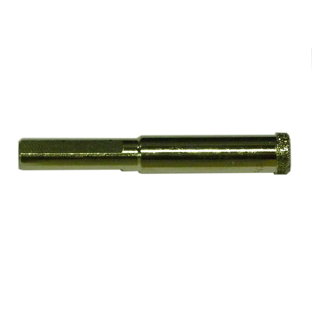 Diamond Drill Electroplated on Shaft 13 mm