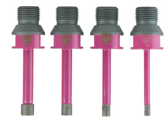 ADI Solid Diamond Drill Bit for UCS and Ceramic R1/2"