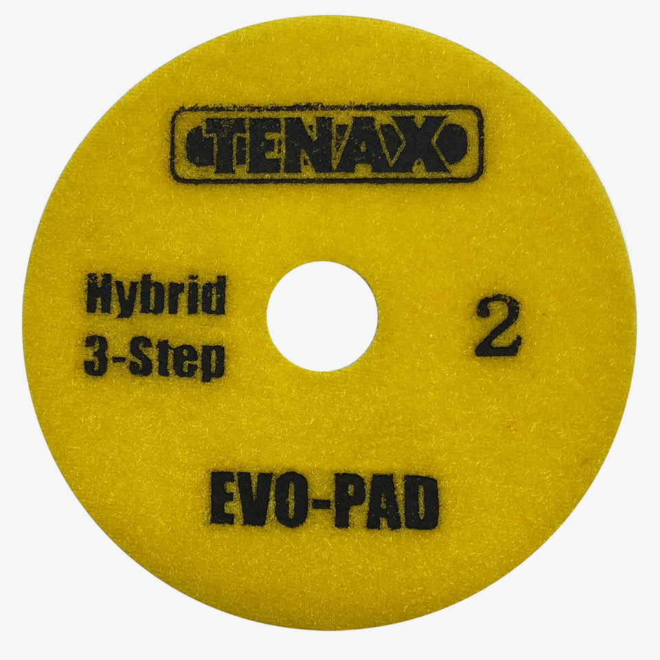 Tenax Diamond Pad Evo Hybrid 3-Step Ø100 mm Velcro