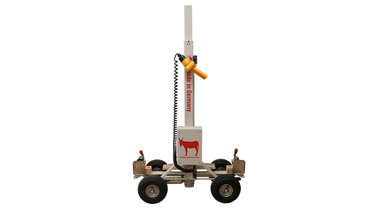 Asinus Electric Transporting and Installation Cart for Stone Slabs 350 kg