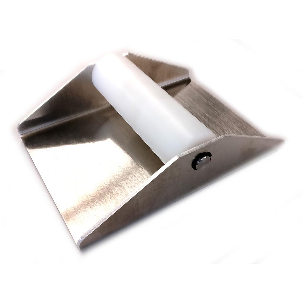Asinus Teflonrol op Aluminium Houder