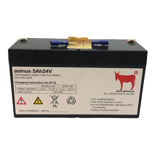 Asinus Set de Batteries 24 V 5AH24V - Original