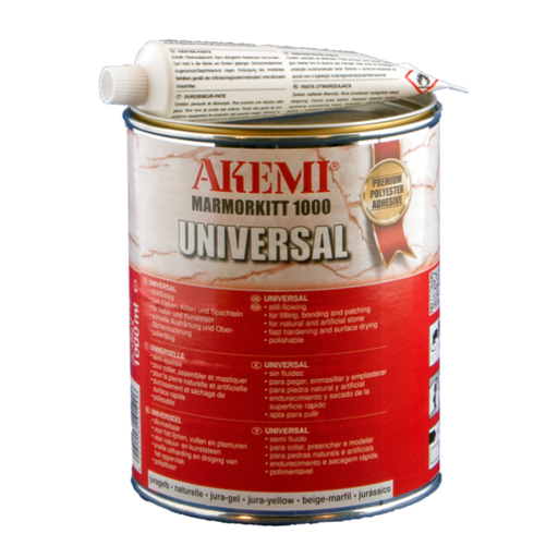Akemi Marmorkitt 1000 Universal 1 l Durcisseur inclus