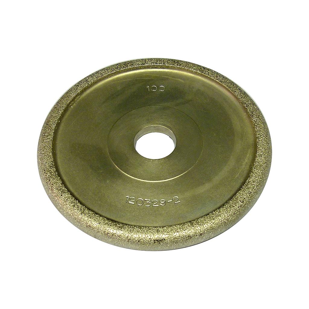 Waterafvoerschijf Ø125 x 22,2 mm - Breedte 12,7 mm + Meeneemgat