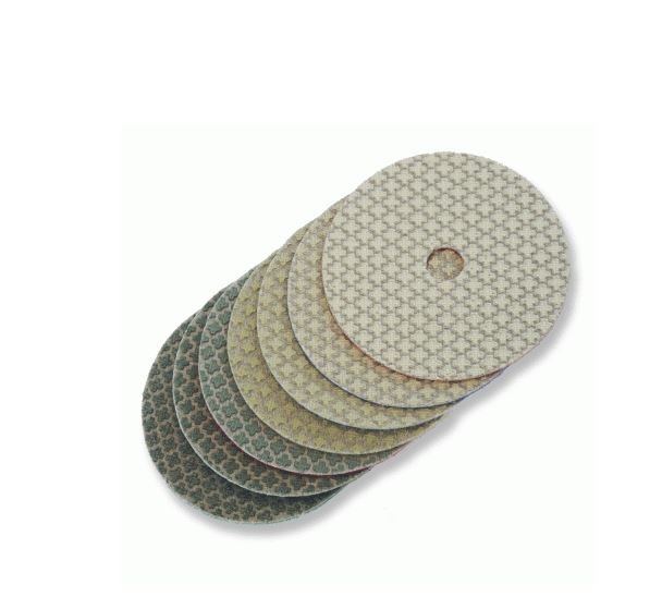KGS Diamond Polishing Pad Swiflex® XX Ø100 mm Velcro (per 3 pieces)