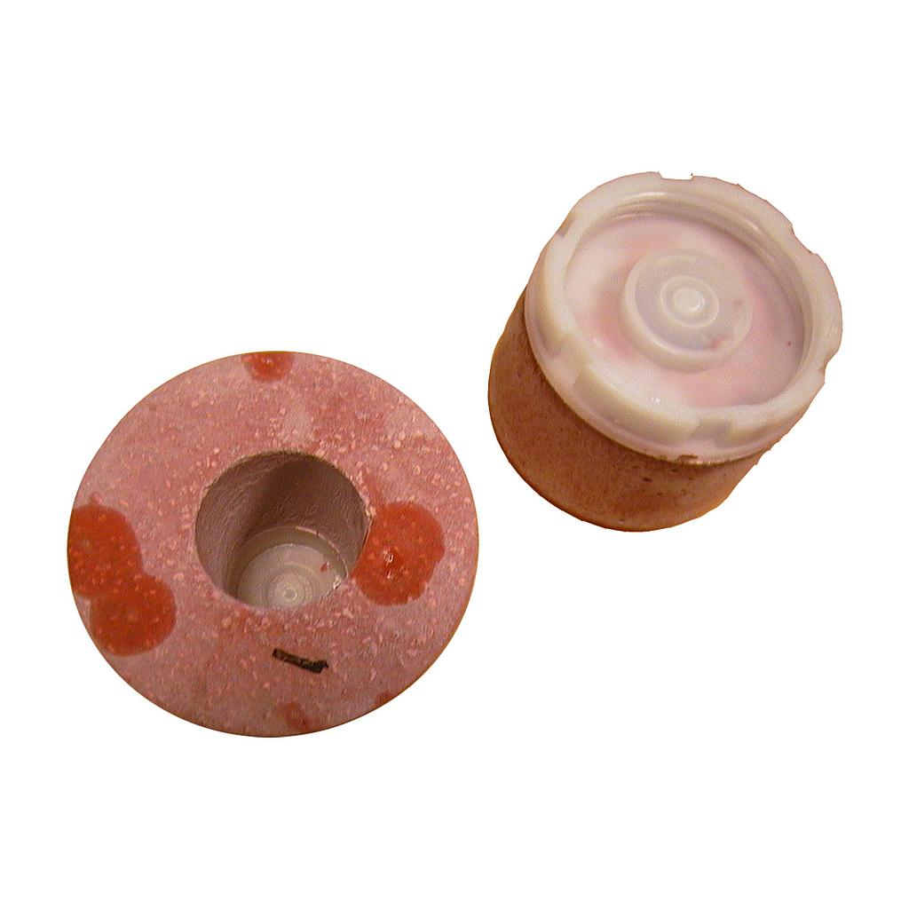 Meule à Affuter Minèrale Ø90 mm Plat FRV avec Trou 40 mm