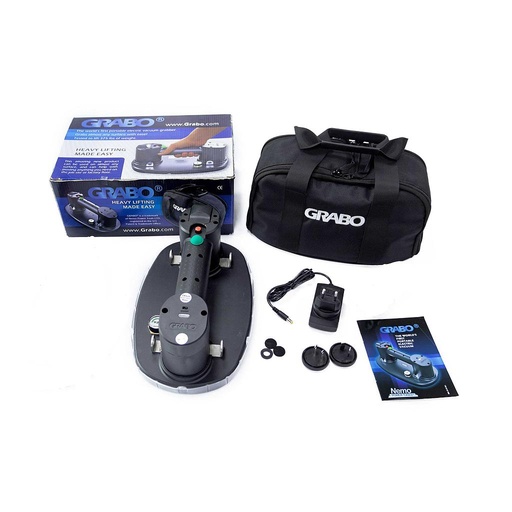 Ventouse à Main à Batterie Grabo Plus dans un Sac de Protection