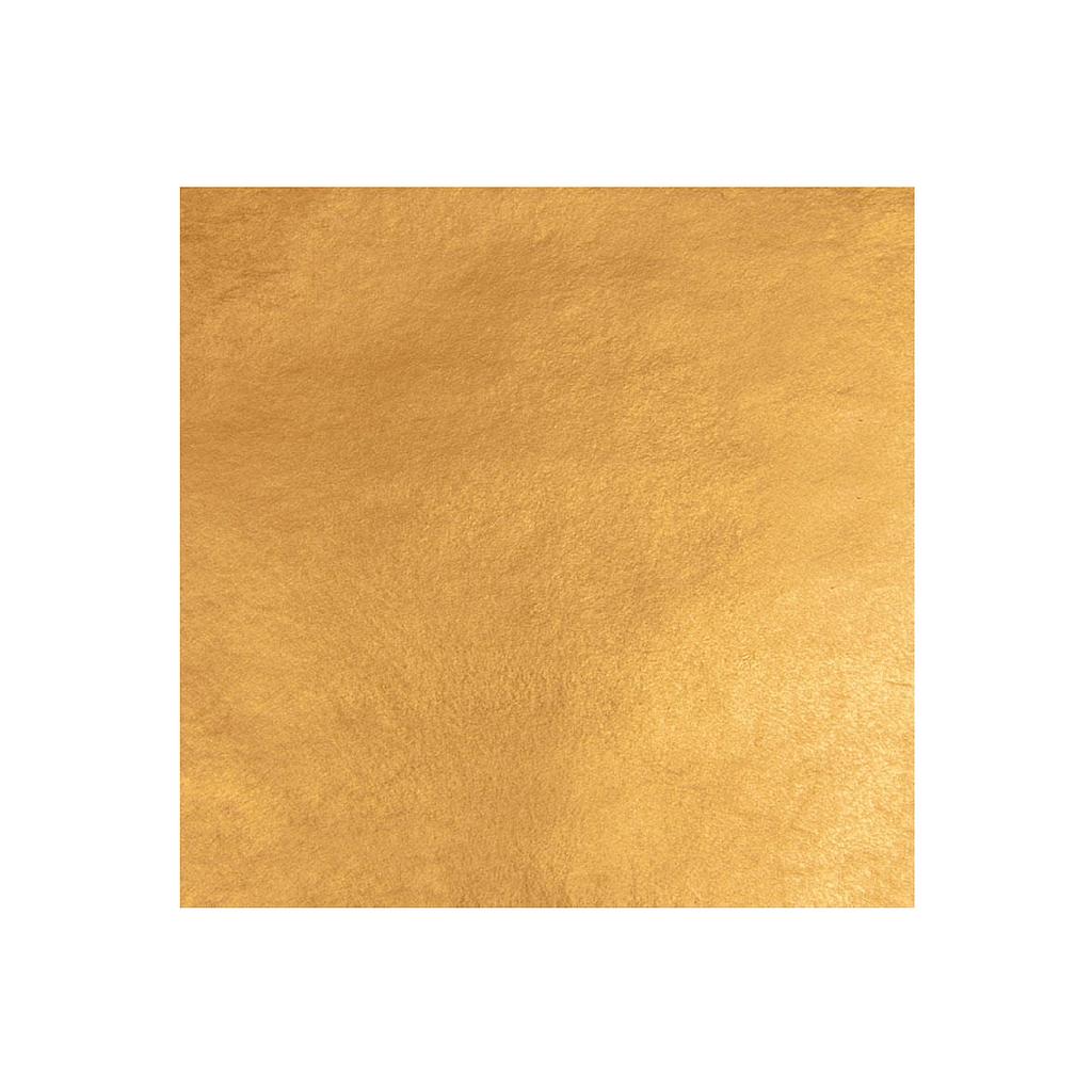 Gold Leaf 80 x 80 mm 20 booklets of 25 sheets 23.75 carat
