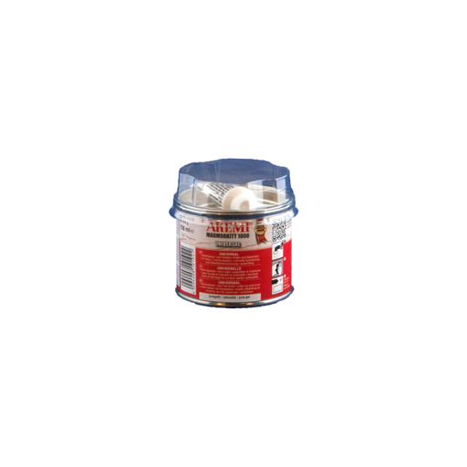 [AKM-UNI+VH] Akemi Marmorkitt 1000 Uni 150 ml incl. Verharder (Kleur Jura Geel)