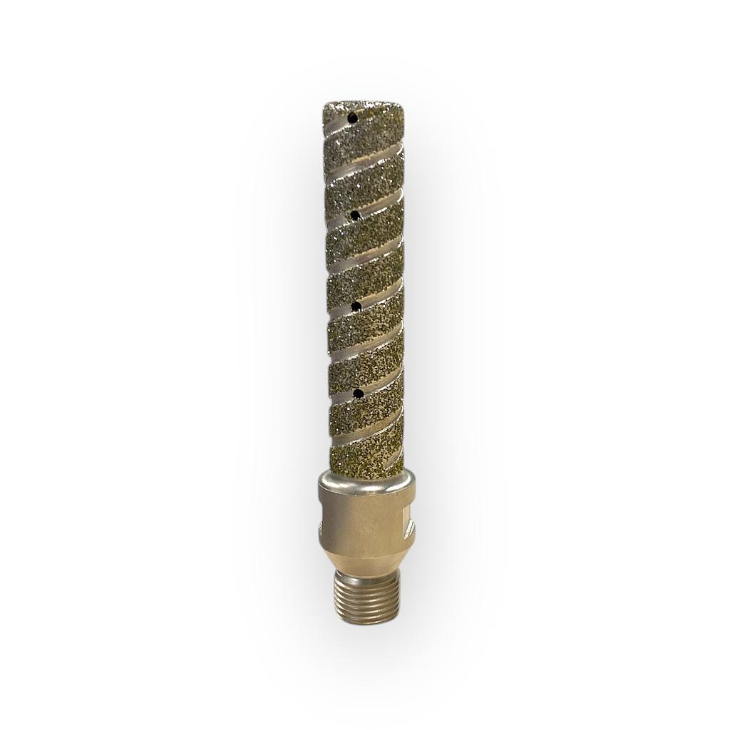 Nicolai Electroplated Finger Bit for Marble and Bluestone R1/2&quot;