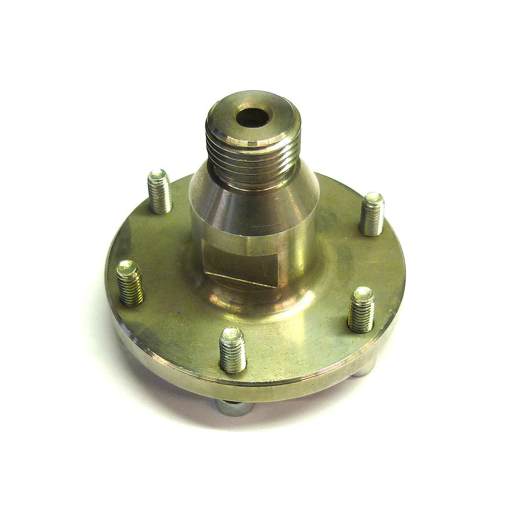 Nicolai Adaptor R1/2&quot; voor Diamantfrees Verlek met Asgat Ø50 mm 3+3 vijsgaten