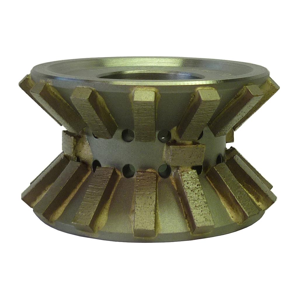 Nicolai Segmented Profiling Wheel X Bore 35 mm for Granite and Composite Position 0