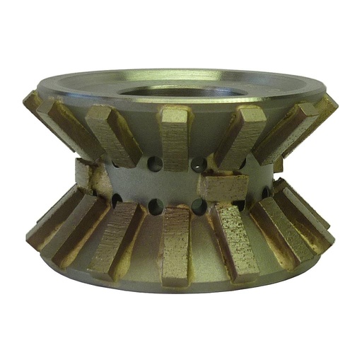 [NI-ASS00010] Nicolai Gesegmenteerde Profielfrees X Asgat 35 mm voor Graniet en Composiet Positie 0 (Profiel X30)