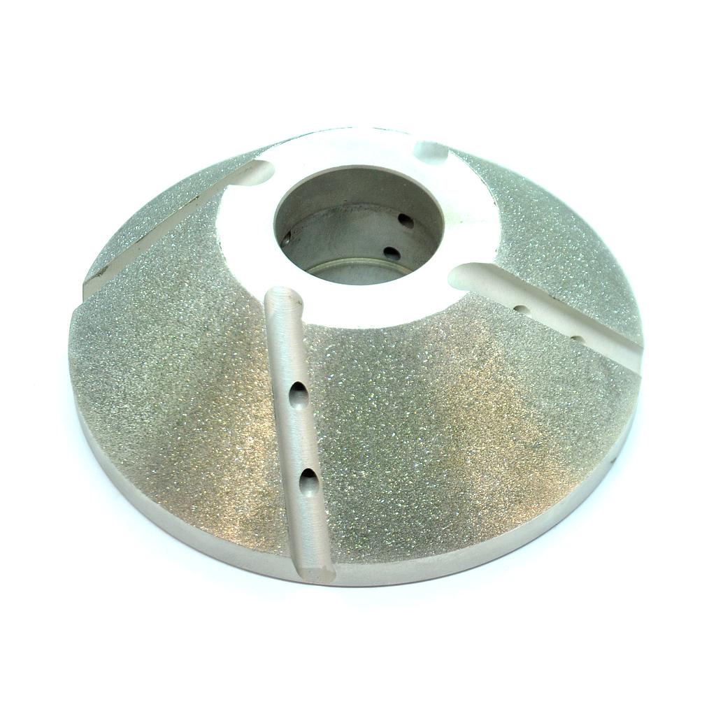 Nicolai Profiling Wheel Y30 45° Bore 35 mm Electroplated for Marble
