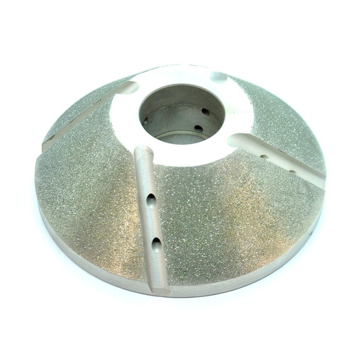 Nicolai Profiling Wheel Y30 45° Bore 35 mm Electroplated for Marble