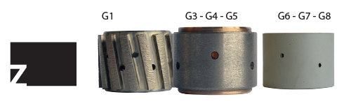 Nicolai Profiling Wheel for Granite and Composite Ø60 mm Z45 Bore 35 mm