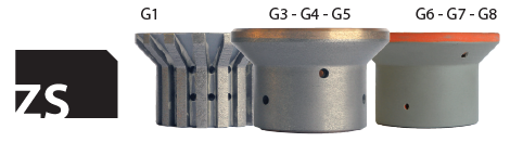 Nicolai Profiling Wheel for Granite and Composite Ø60 mm ZS40 Bore 35 mm