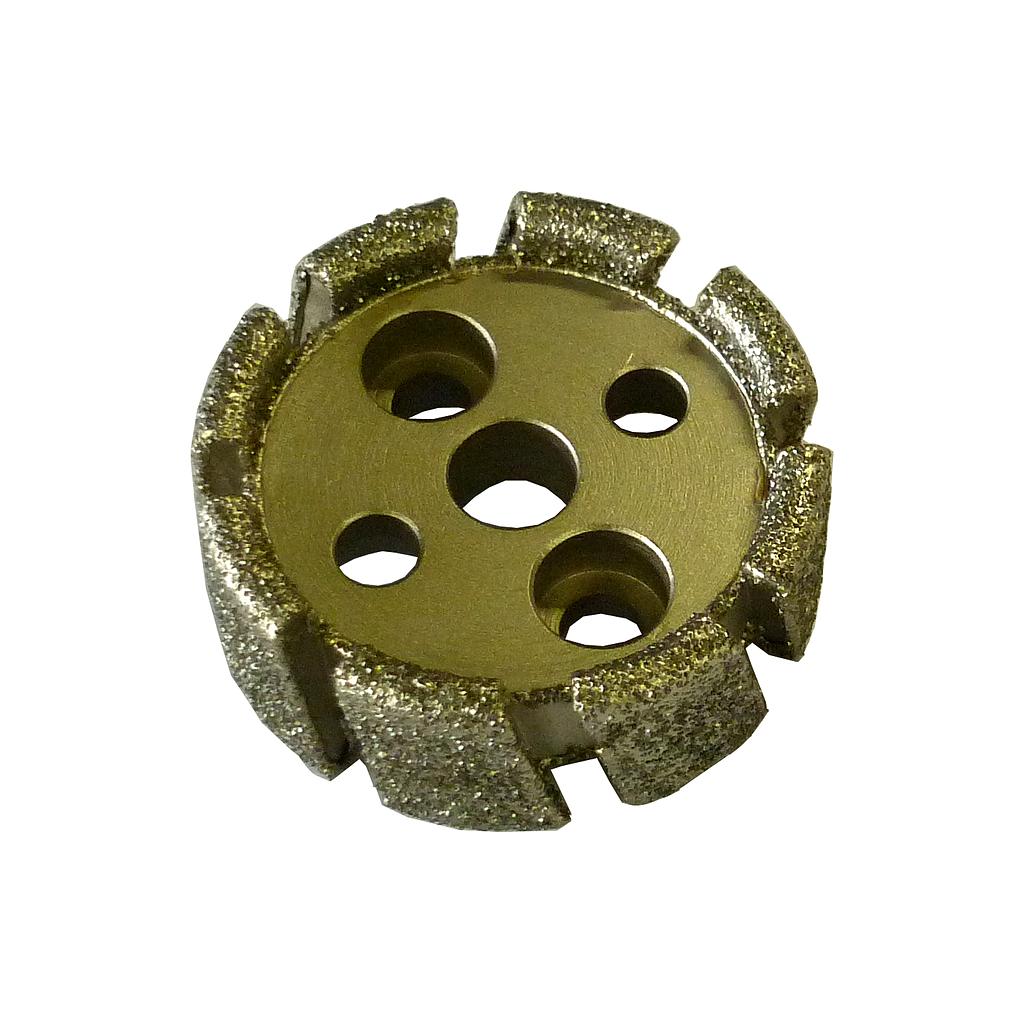 Nicolai Stubbing Wheel Electroplated for Marble Ø50 x 20 mm Asgat 10 mm 2+2