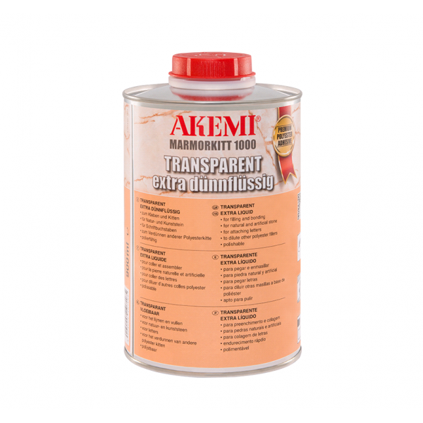 Akemi Marble Filler 1000 Transparent extra-liquid + Hardener 900ML