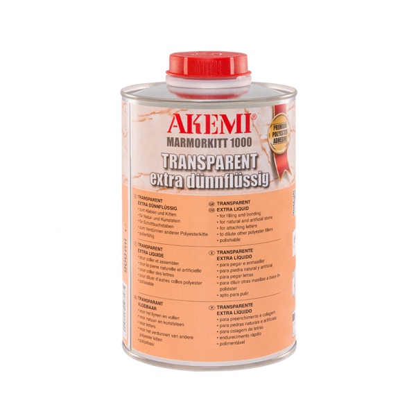 Akemi Marble Filler 1000 Transparent extra-liquid + Hardener 900ml