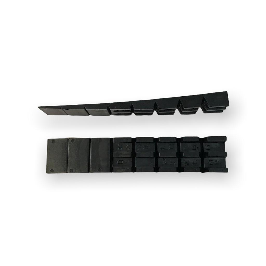 Plastieken Spie Zelfafbreekbaar 1-8 mm (zak 100 stuks)