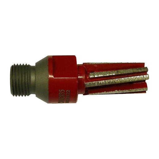 [DS020R04GT] Vingerfrees Twin DS voor Graniet en Composiet R1/2" (Diameter 20 mm, Lengte 40 mm)