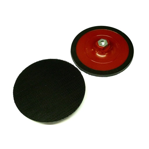 [PTVELCROST] Backing Pad Strong Velcro – Rubber Ø150 mm M14 (Diameter 150, Hardness Hard)