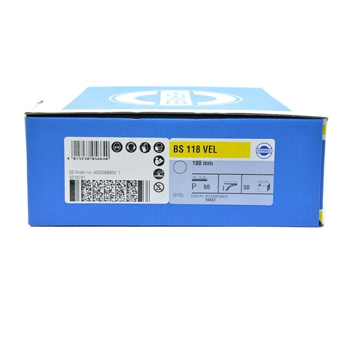 Hermes Sandpaper Ø180 mm Velcro