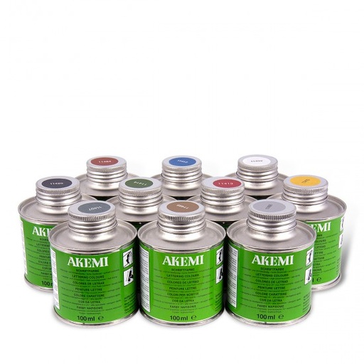 Akemi Lettering Colours Brush Application 100 ml