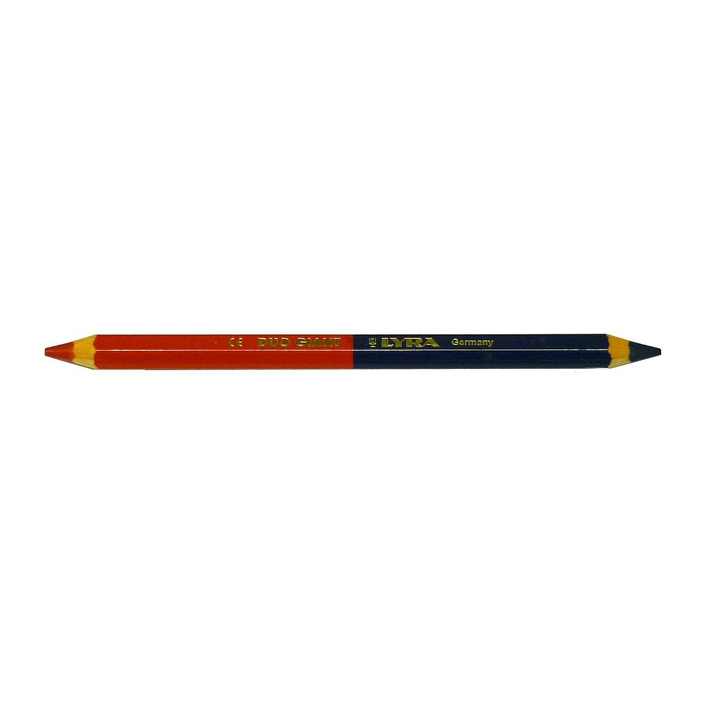 Lyra Potlood Duo Giant Blauw/Rood (per 12 stuks)