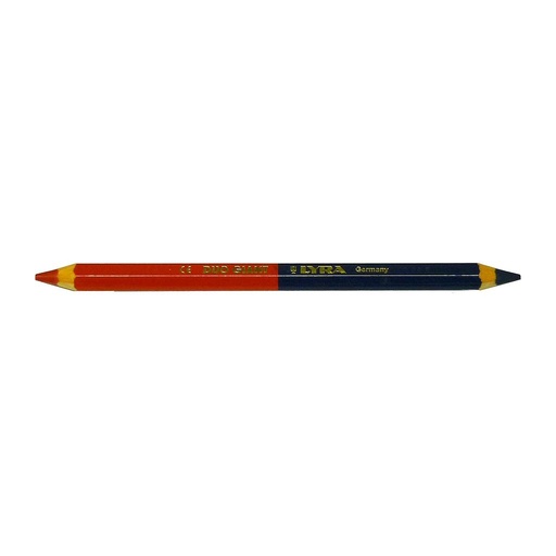 Lyra Potlood Duo Giant Blauw/Rood (per 12 stuks)