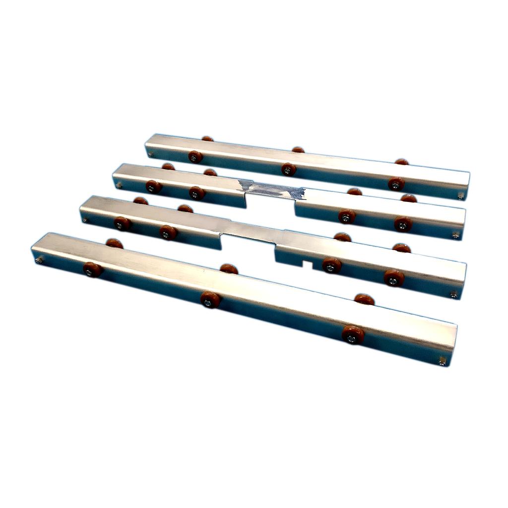 Set van Glijrollen voor Transportkar AK Keukenbladen 900 mm