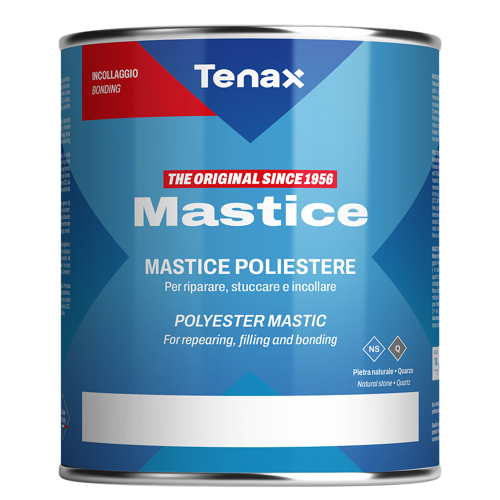 Tenax Colle pour Pierre Solido 1 l - Durcisseur inclus